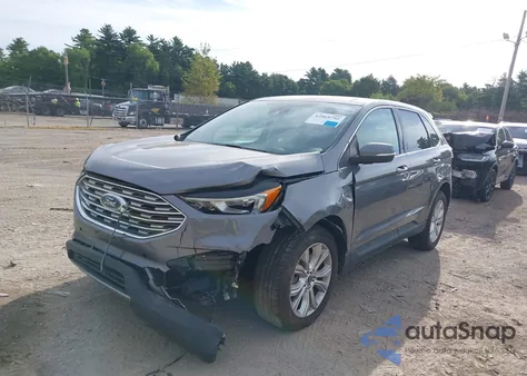 2021 Ford Edge Titanium from USA, damaged, VIN 2FMPK4K95MBA03486